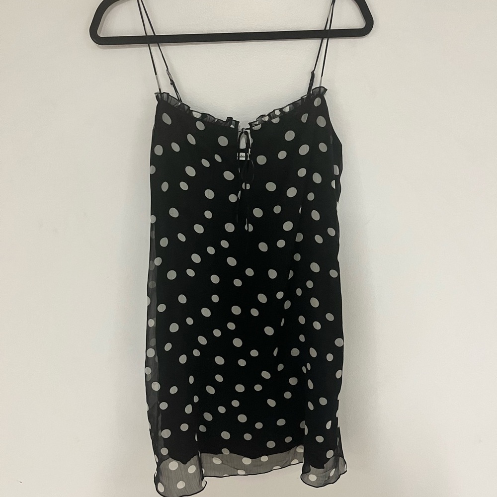 Abercrombie polka dot dress. Size medium.